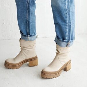 Free People Mel Slouch Boots Ankle Booties Size 8.5